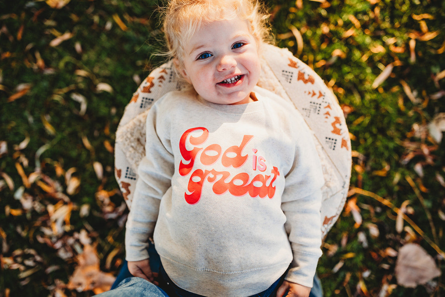 God is Great Kids Sweatshirt