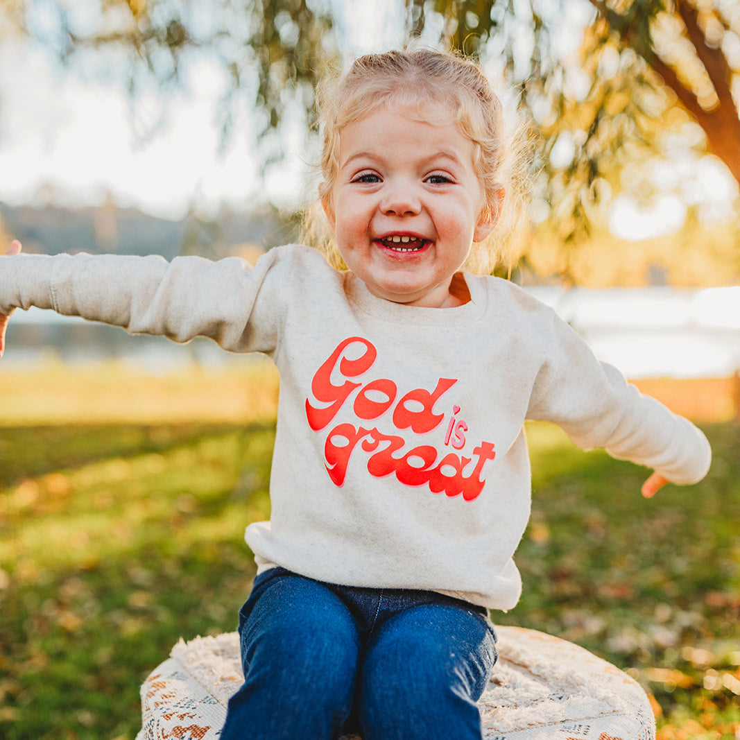 God is Great Kids Sweatshirt