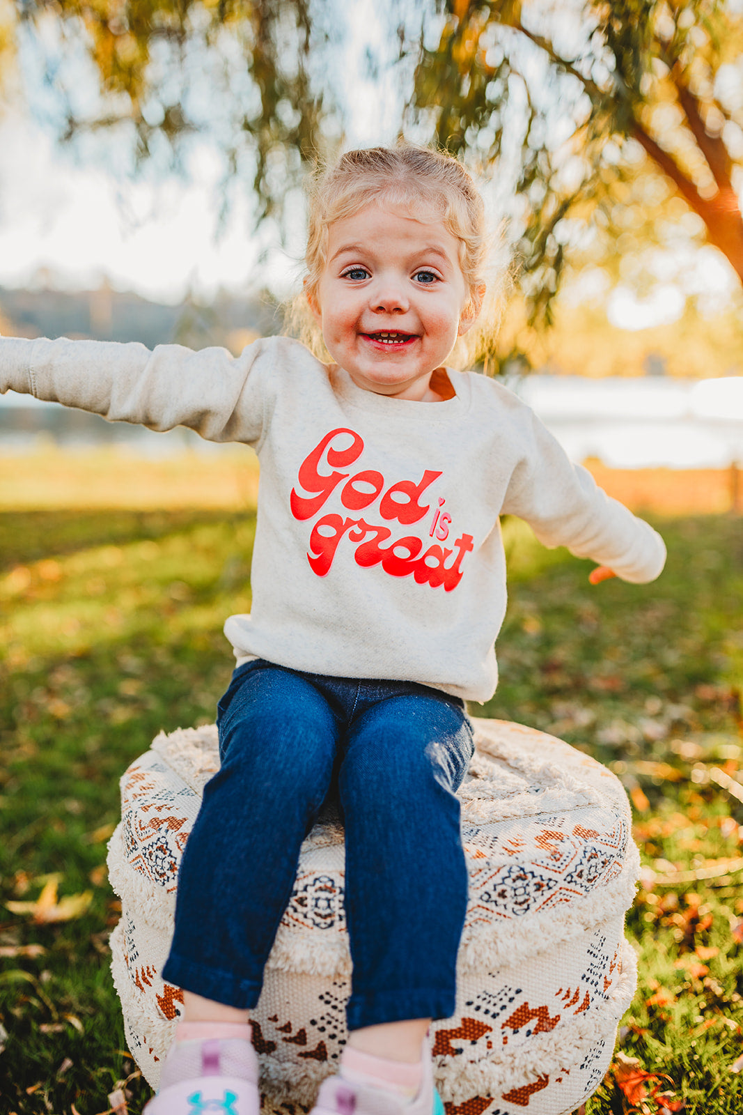 God is Great Kids Sweatshirt