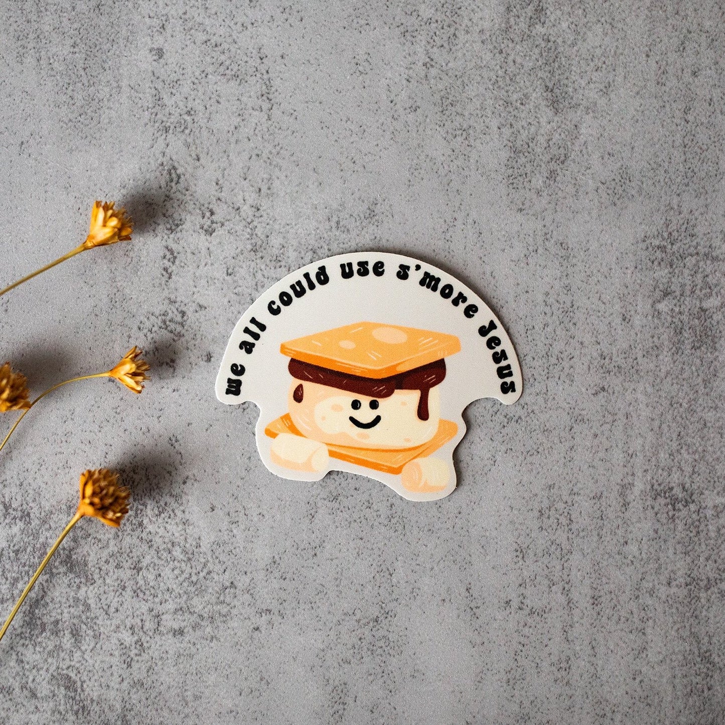 S'more Jesus Sticker