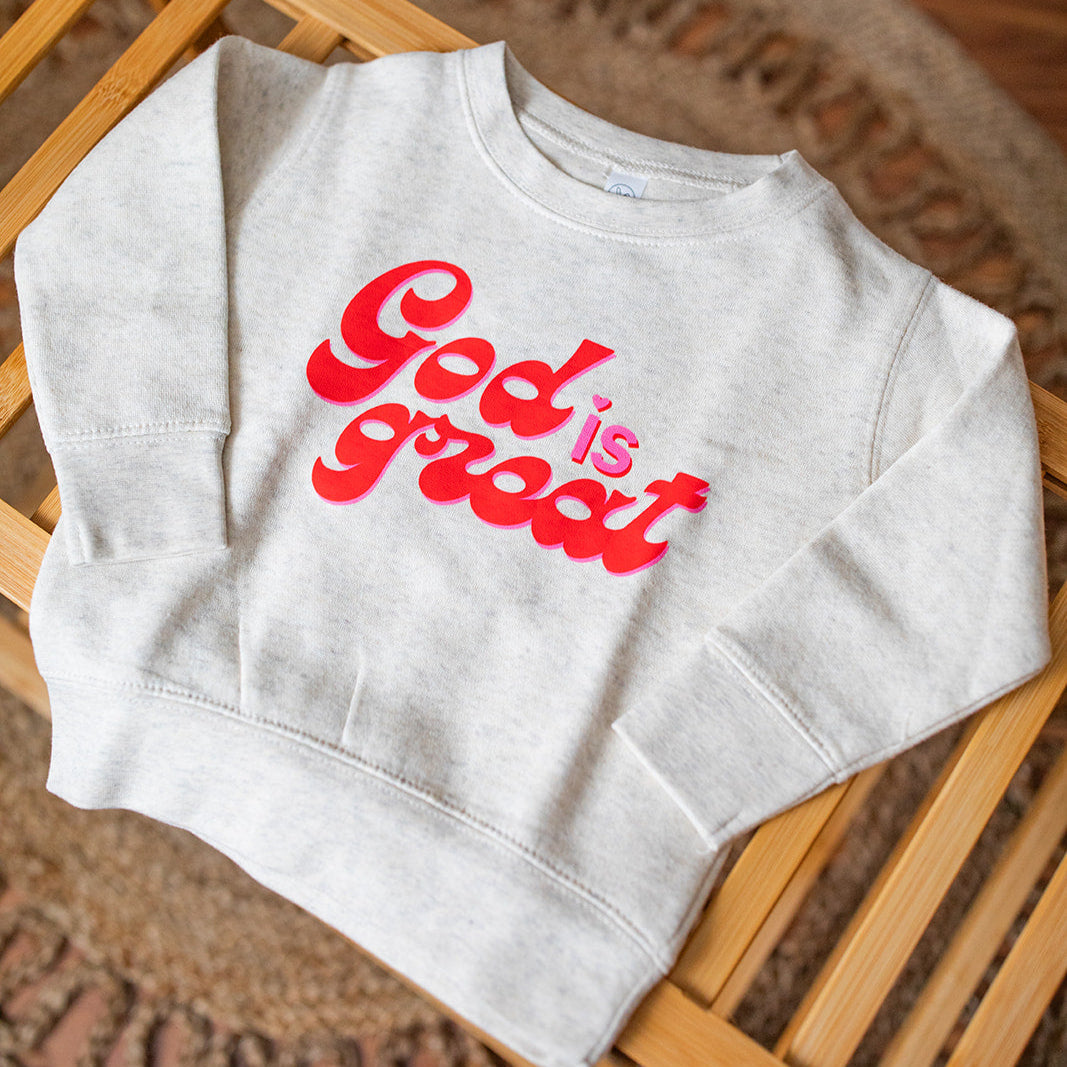 God is Great Kids Sweatshirt