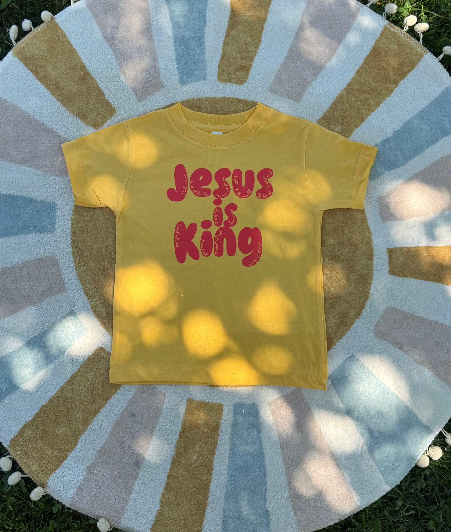 Jesus Is King - Gold