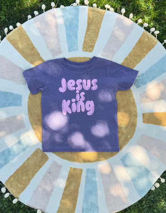 Jesus Is King - Purple