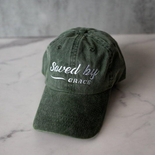 Saved By  Grace Hat