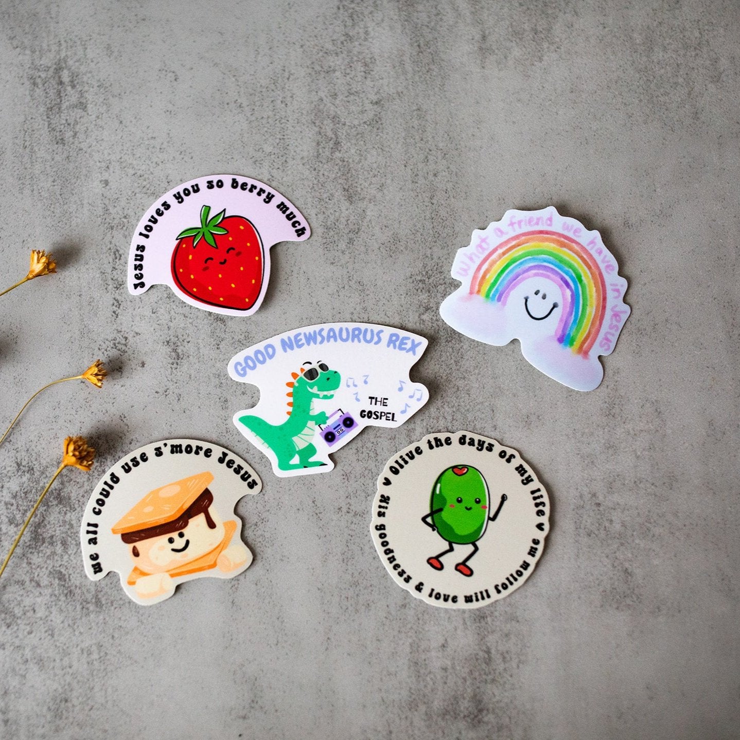 Child-like Faith Sticker Pack - 5 Stickers