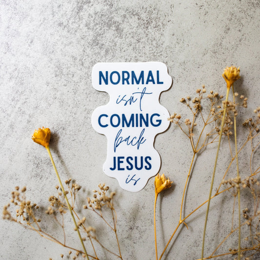 Jesus is Coming Back Sticker