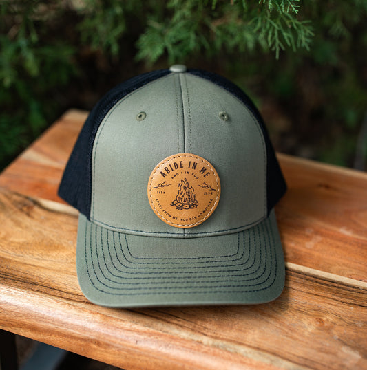 Abide Leather Patch Hat