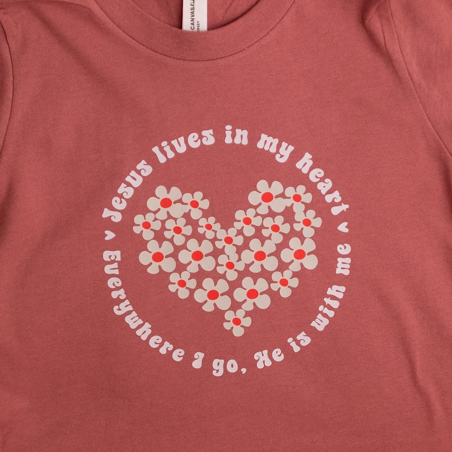 Jesus Lives in My Heart  (Youth Sizes)