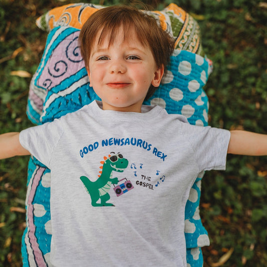 Good Newsaurus Rex Kids Tee