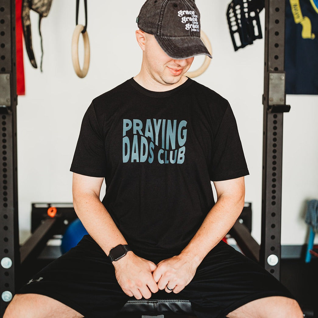 Praying Dads Club- Black/Grey