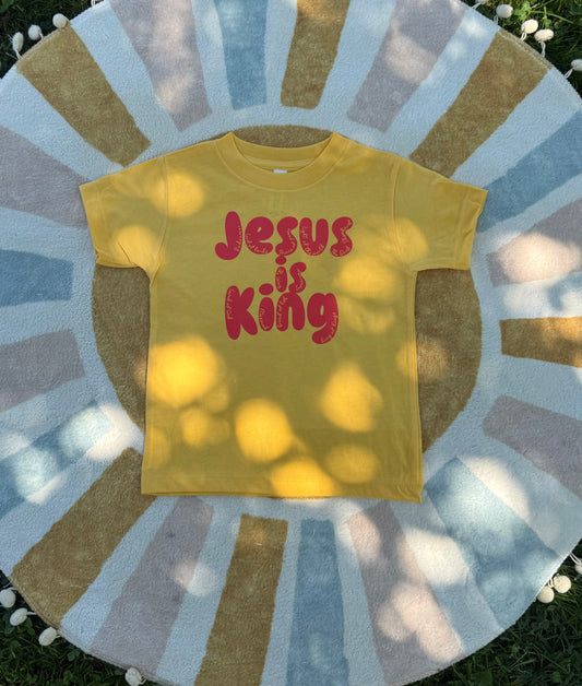 Jesus Is King - Gold