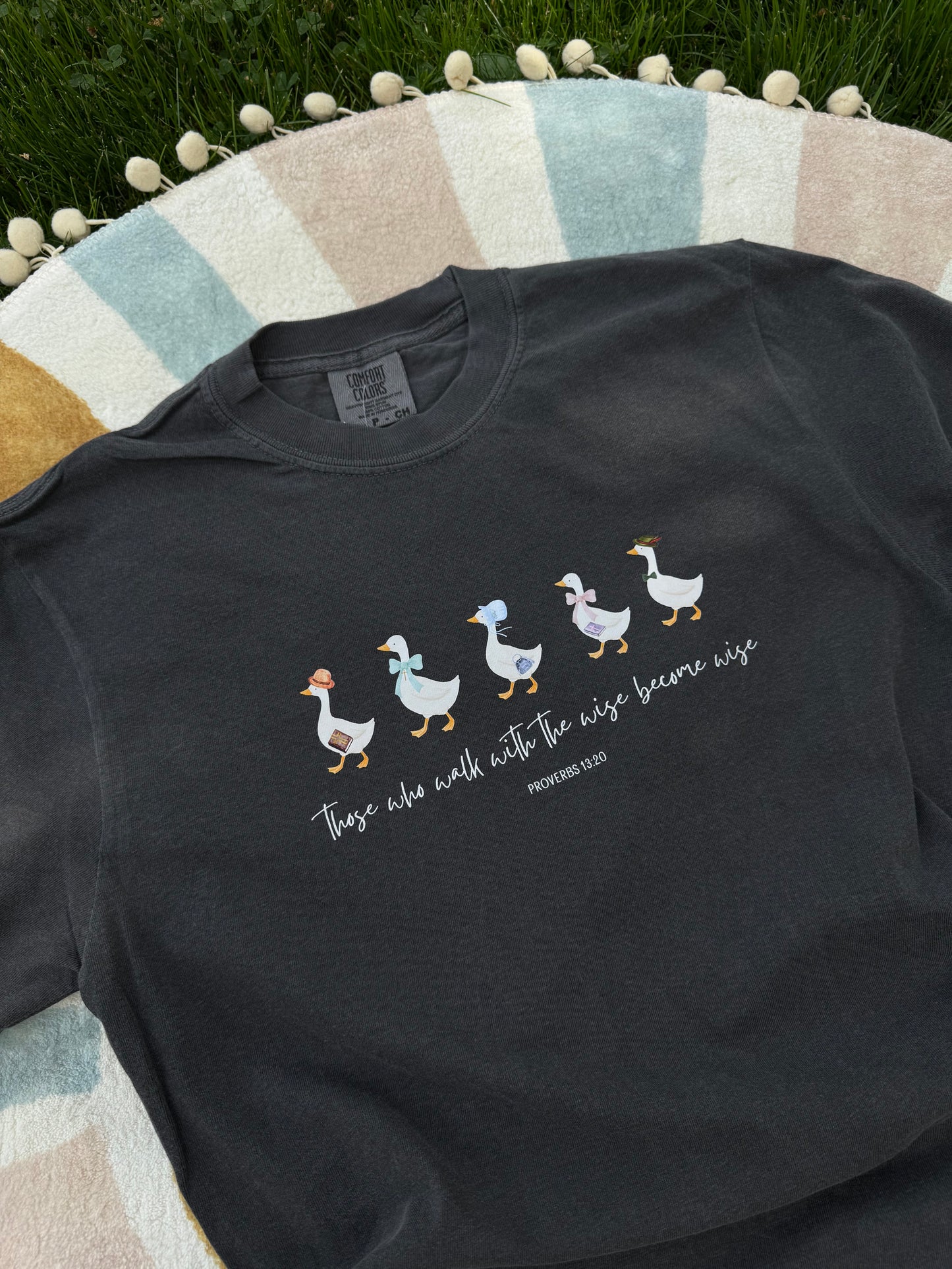 Proverbs 13:20 Goose Tee