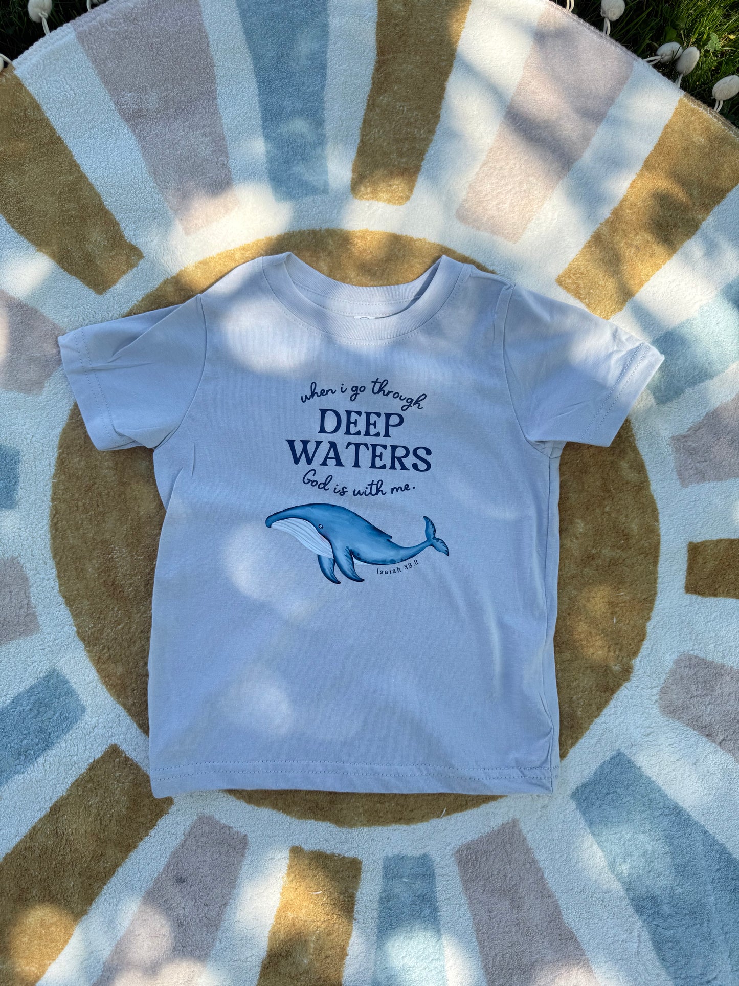 Deep Waters- Isaiah 43:2 Tee