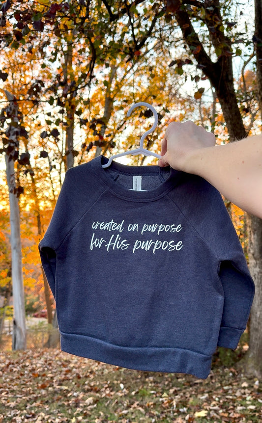 Created On Purpose Kids Crew- Navy