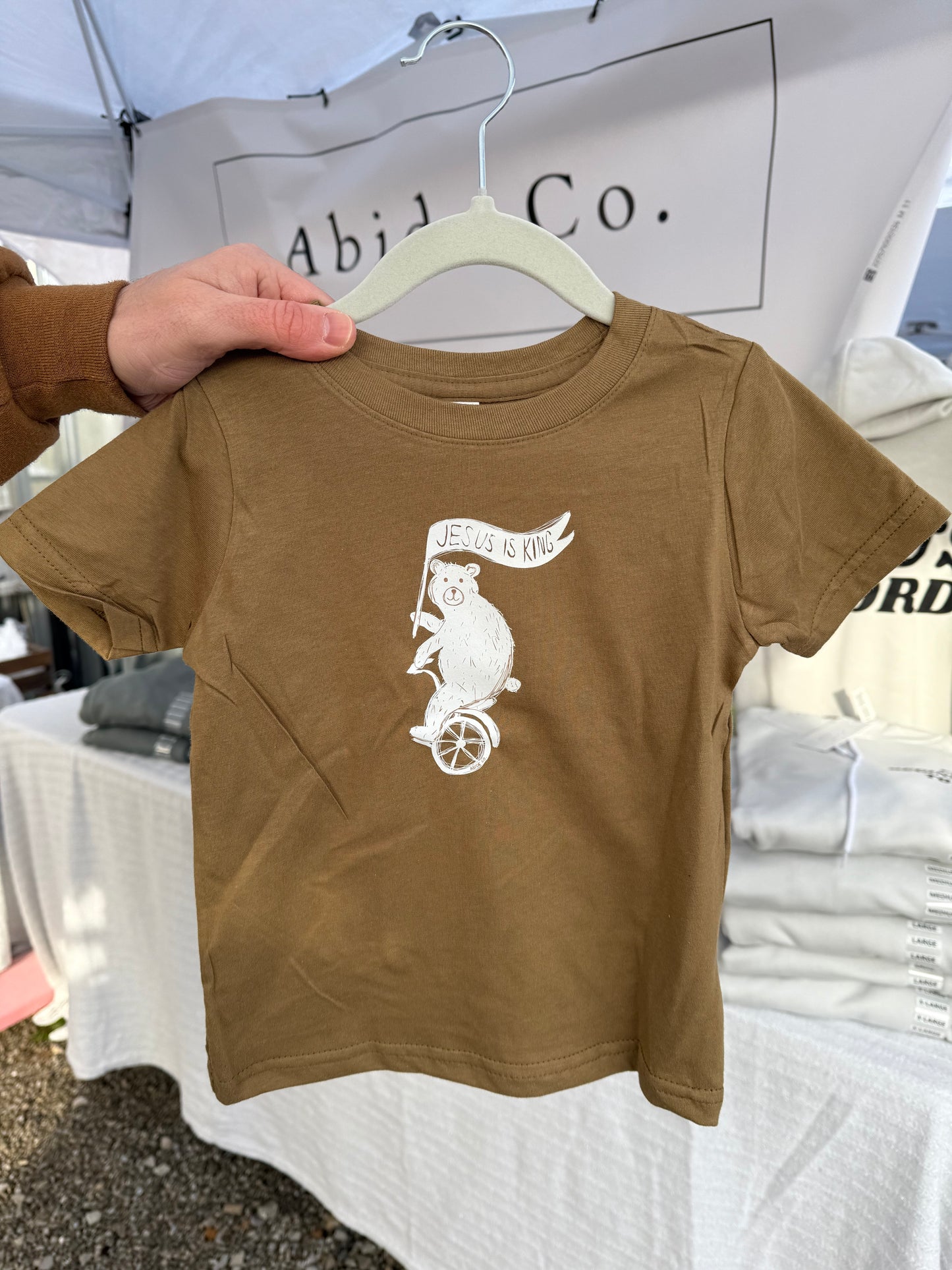 Jesus Is King- Bear Tee